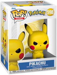 Grumpy Pikachu vinylfigur nr 598, Pokémon, Funko Pop!