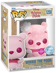 Winnie the Pooh (Flocked) vinylfigur nr 1250, Nalle Puh, Funko Pop!