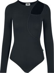 Ladies’ cut-out long-sleeved body, Urban Classics, Body