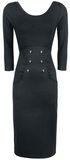 Rockabilly Dress, Black Premium by EMP, Halvlång klänning