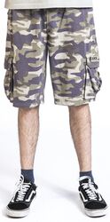 Camouflage sweatshorts, Black Premium by EMP, Shorts