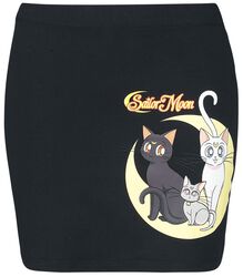 Luna, Artemis & Diana, Sailor Moon, Kort kjol