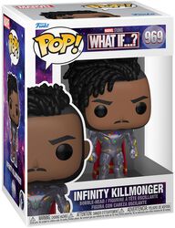 Infinity Killmonger vinylfigur 969, What If...?, Funko Pop!