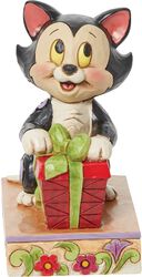 Festive Feline - Figaro Christmas figurine, Pinocchio, Samlingsfigurer