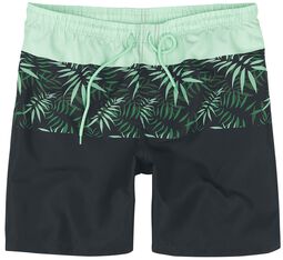 Swim Shorts With Palm Trees, RED by EMP, Badbyxor