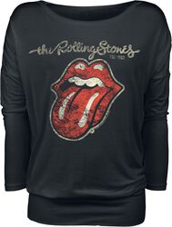 Plastered Tongue, The Rolling Stones, Långärmad tröja