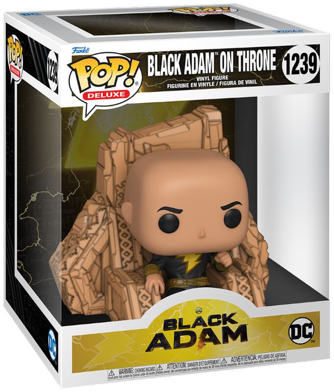 Black Adam on Throne (Pop! Deluxe) vinylfigur nr 1239