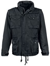 Army Field Jacket, Black Premium by EMP, Vinterjacka