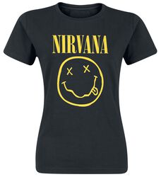 Smiley Logo, Nirvana, T-shirt