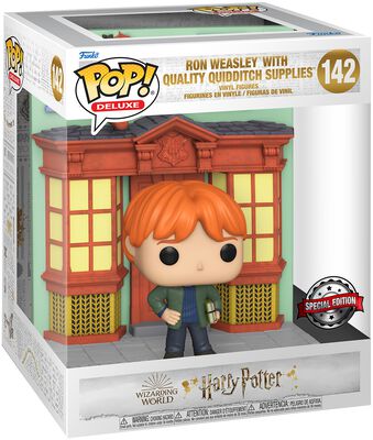 Ron Weasley with Quality Quidditch Supplies (Pop! Deluxe) vinylfigur 142