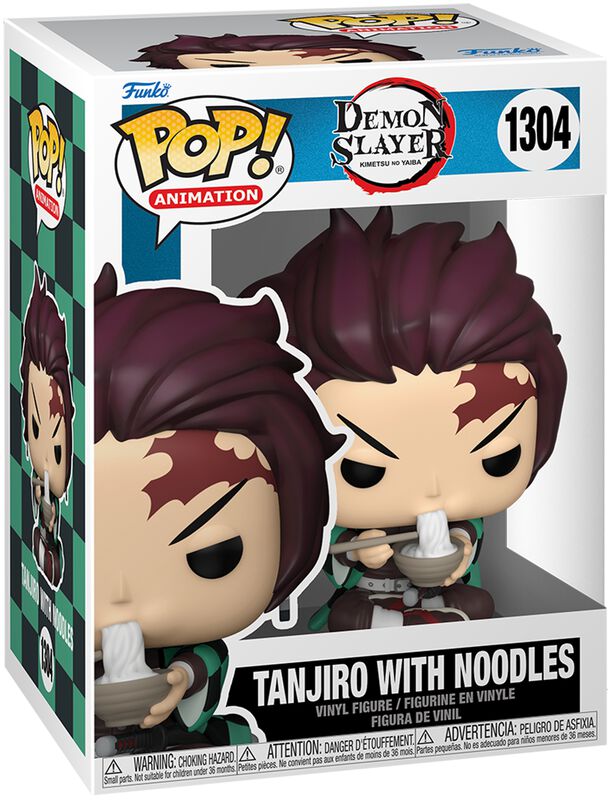Tanjiro with Noodles vinylfigur nr 1304
