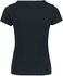 Gothicana X Anne Stokes - svart T-shirt med stort draktryck på framsidan