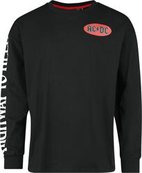 EMP Signature Collection - Oversize, AC/DC, Långärmad tröja