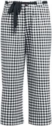 Plaid Cherries Culottes Pants, Pussy Deluxe, Tygbyxor