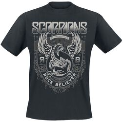 Rock Believer Ornaments, Scorpions, T-shirt