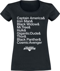 Names, Ms. Marvel, T-shirt