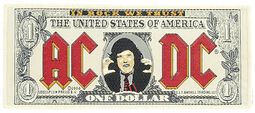 One Dollar, AC/DC, Tygmärke