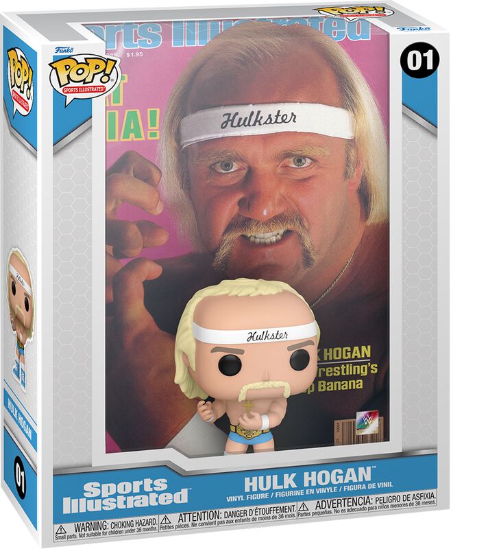Hulk Hogan (Pop! Sports Illustrated) vinylfigur nr 01