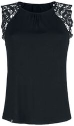 Lace Sleeve Top, Forplay, Topp