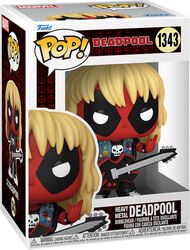Heavy Metal Deadpool vinylfigur 1343, Deadpool, Funko Pop!