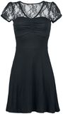 Lace Dress, Black Premium by EMP, Kort klänning