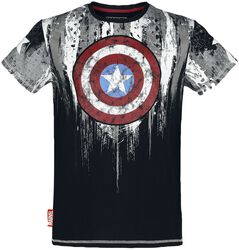 Shield, Captain America, T-shirt