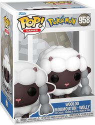Wooloo - Moumouton - Wolly vinylfigur 958, Pokémon, Funko Pop!