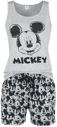 Face, Mickey Mouse, Pyjamas