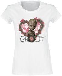 Heart Flowers, Guardians Of The Galaxy, T-shirt