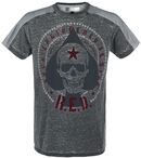 Spade Burnout Skull, R.E.D. by EMP, T-shirt
