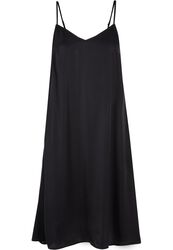 Ladies Viscose Satin Slip Dress, Urban Classics, Halvlång klänning