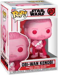 Obi-Wan Kenobi (Valentine's Day) vinylfigur 671, Star Wars, Funko Pop!