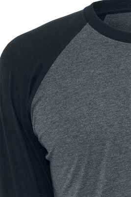 Contrast 3/4 Sleeve Raglan Tee | Urban Classics Långärmad tröja | EMP