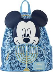 Loungefly - Happy Hanukkah Menorah (Glow in the Dark), Mickey Mouse, Miniryggsäckar