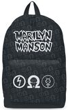 Marilyn Manson Logo, Marilyn Manson, Ryggsäck