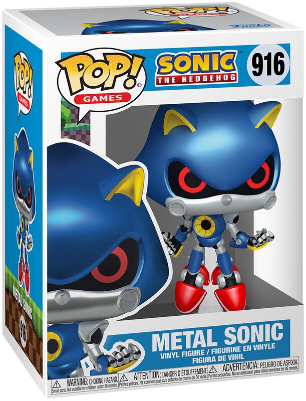 Metal Sonic vinylfigur 916