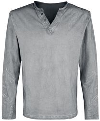 Grå långärmad tröja, Black Premium by EMP, Långärmad tröja