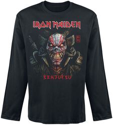 Senjutsu Back Cover, Iron Maiden, Långärmad tröja