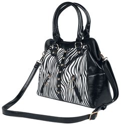 Zebra studded shoulder bag, Jawbreaker, Handväska