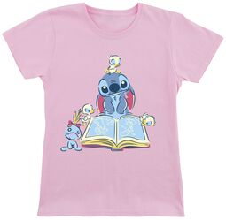Barn - Reading A Book, Lilo & Stitch, T-shirt
