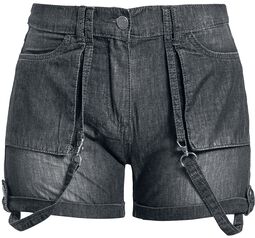 Shorts med rockhandbrodyr, EMP Stage Collection, Shorts
