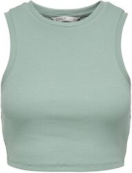 Onlvilma S/L cropped tank top JRS NOOS, Only, Topp