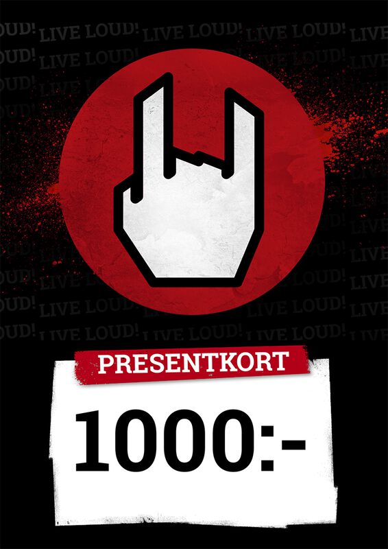 Presentkort 1000,00 SEK