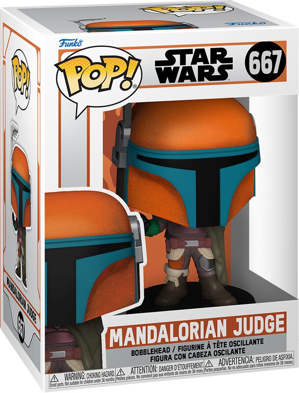 The Mandalorian - Mandalorian Judge vinylfigur 667