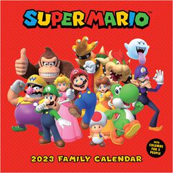 Familjekalender 2023, Super Mario, Kalender