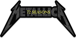 72 Seasons Charred Logo Cut Out, Metallica, Tygmärke