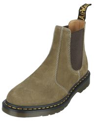 2976 - Muted Olive Tumnled Boots, Dr. Martens, Känga