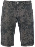 Camo-Speckled Shorts, Black Premium by EMP, Shorts