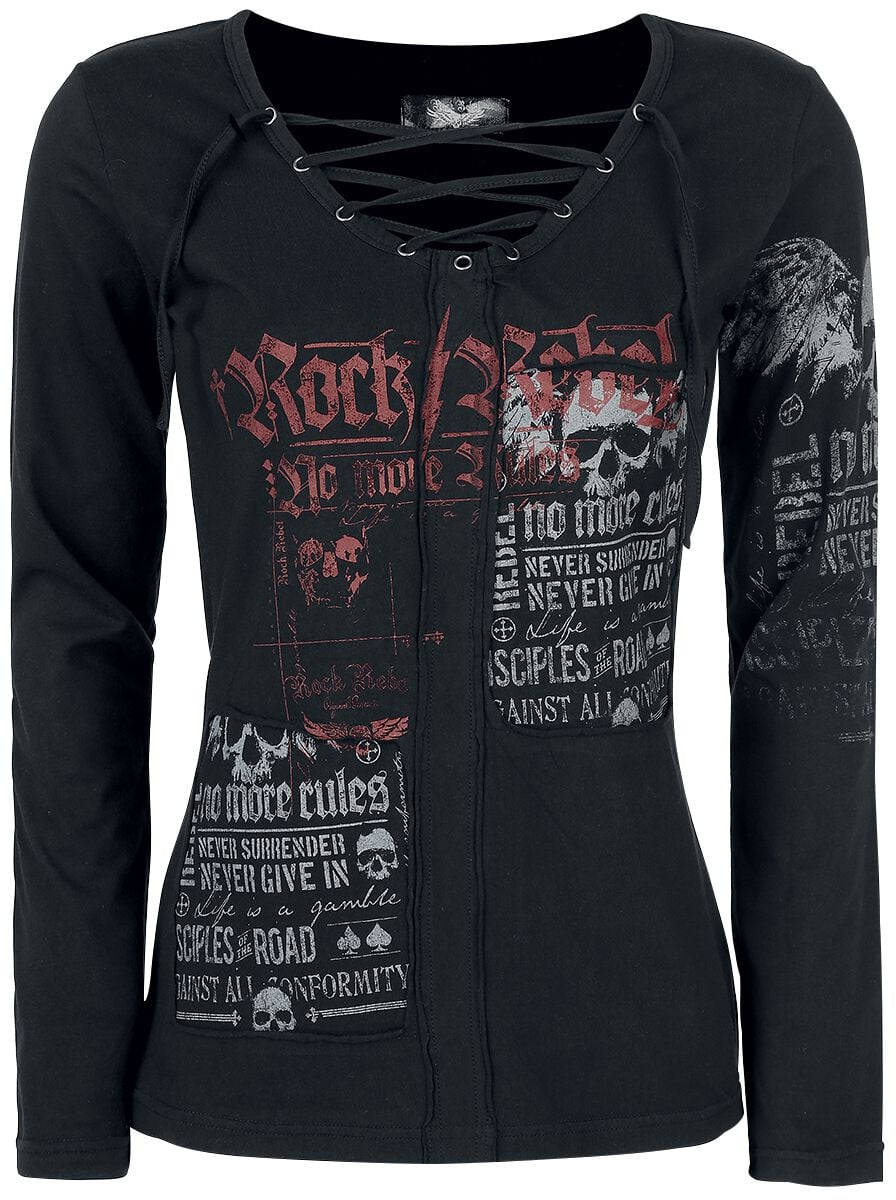 Stay Awake | Rock Rebel by EMP Långärmad tröja | EMP
