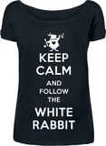 Keep Calm And Follow The White Rabbit, Alice i Underlandet, T-shirt